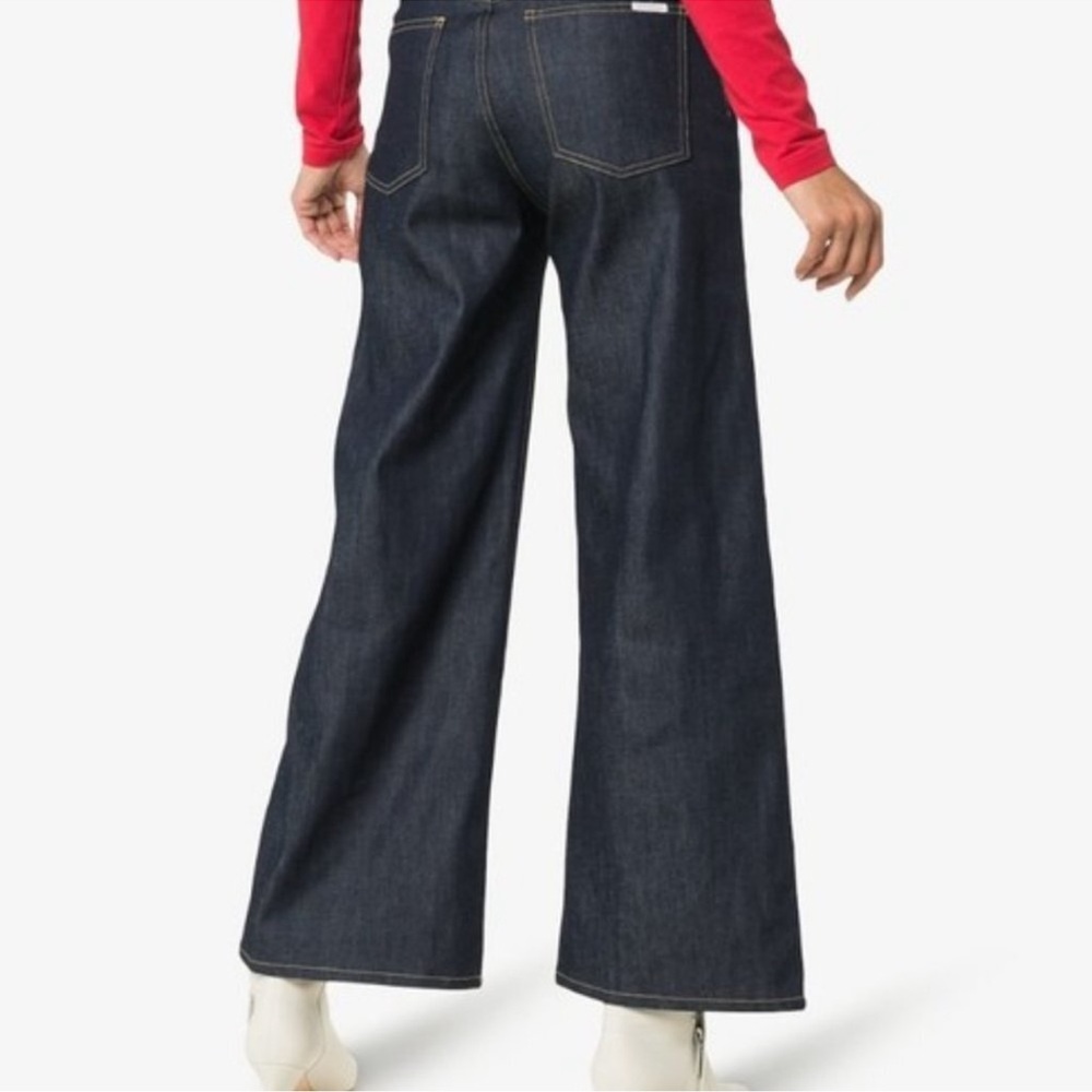 🦋 Eve denim charlotte ultra high rise wide leg jeans size 24 - Picture 2 of 13
